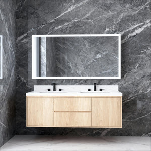 60 in. W x 30 in. H Rectangular Bathroom Mirror