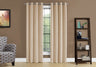 2 Pieces Set Curtain Panel Room Darkening Grommet