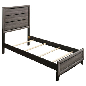 Watson Five-piece Twin Bedroom Set Grey Oak