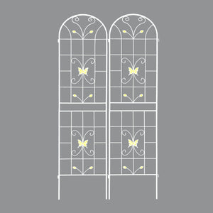 Garden Metal Trellis Rustproof Trellis For Climbing Plants Outdoor Flower Support