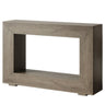 Narrow Entryway Storage Console Table With Open Shelf
