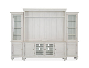 Newport - Wood Hutch - Alabaster