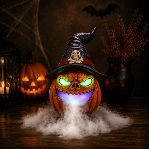 Halloween Jack-O'-Lantern Pumpkin Mist Sprayer Ornament