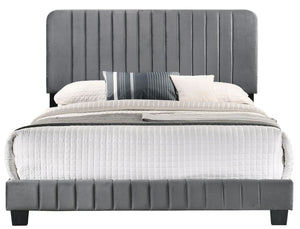 Channel Tufted Bed