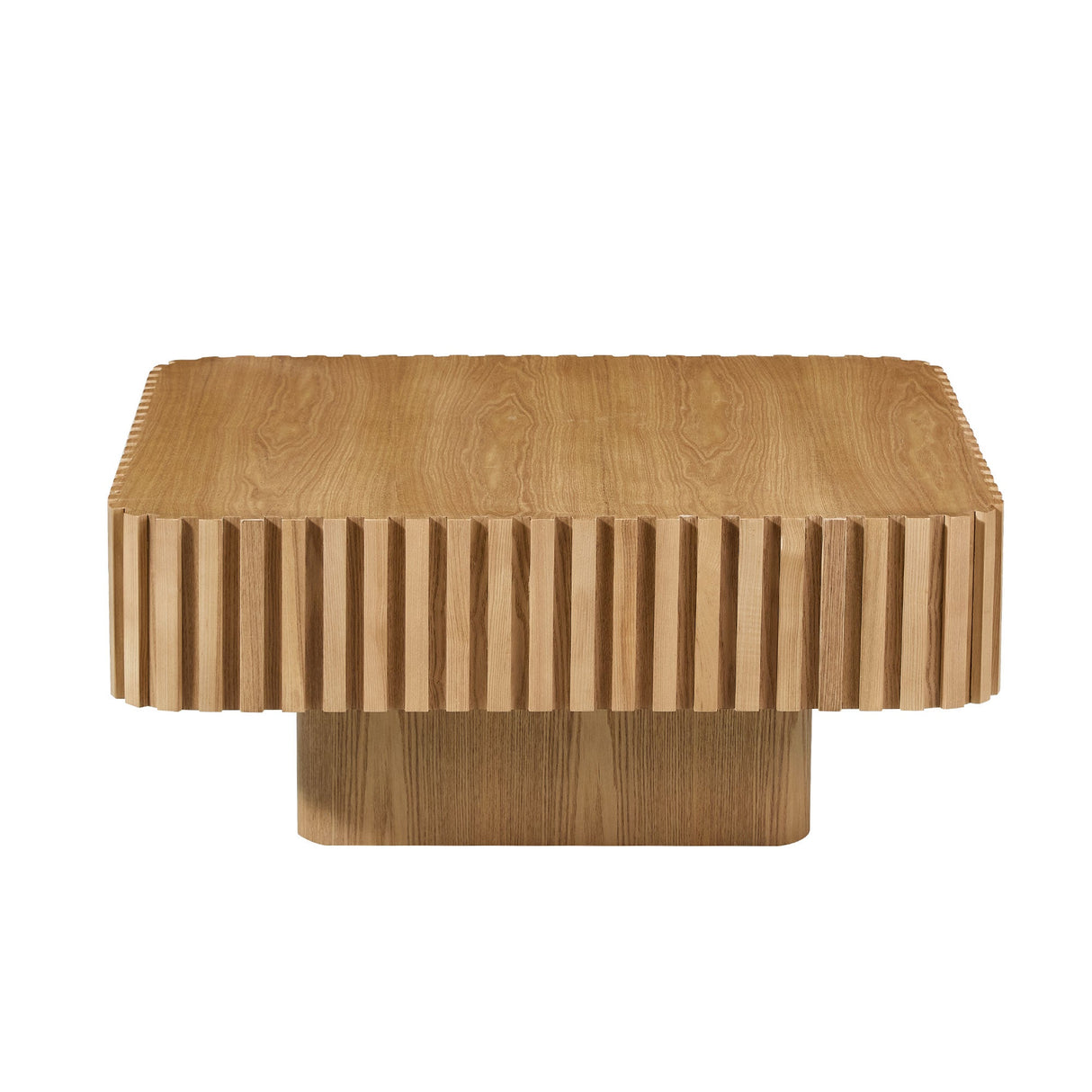 Modern Handcraft Drum Coffee Table