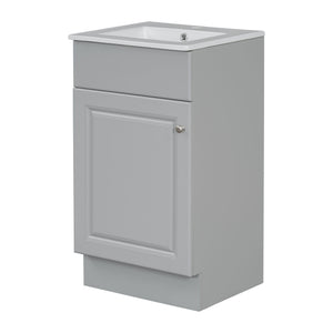 Bathroom Vanity With Sink, Cabinet With Adjustable Shelf