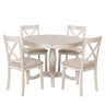 5 Piece Dining Room Set, Table And Chairs Set For 4 Persons