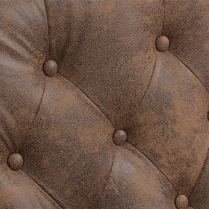 Modern Accent Armchair With Sturdy Wood Legs