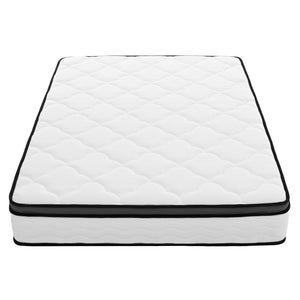 12" Hybrid Mattress With Pocket Coils And Memory Foam, Medium Firm