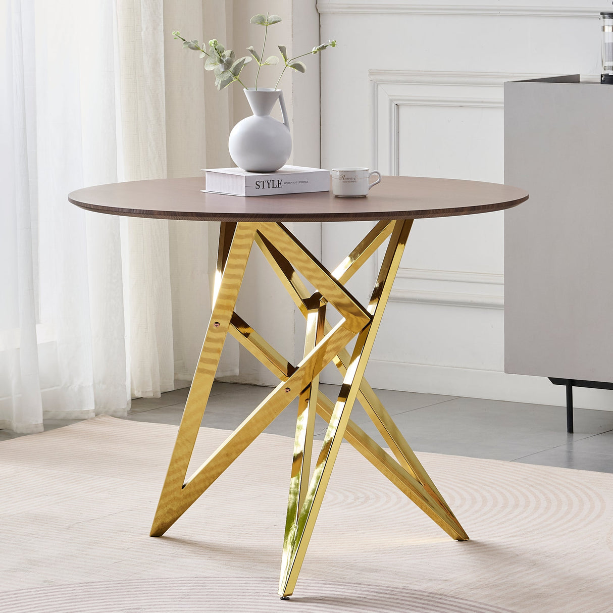 37 Inch Round Dining Table