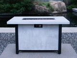 44"W x 25"H Outdoor Propane Fire Pit Table, 50,000 BTU