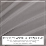 TENCEL™ Lyocell & Linen Blend Sheet Set - Magdalena Collection