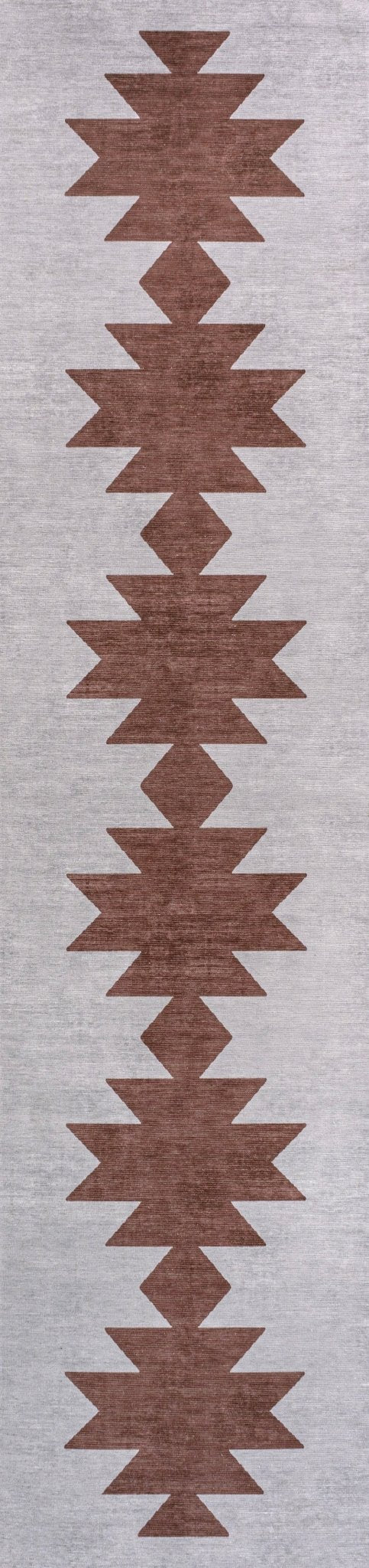 Chayton Minimalist Geometric Machine - Washable Runner Rug - Tuesday Morning - Runner Rugs