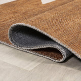 Chayton Minimalist Geometric Machine - Washable Runner Rug - Tuesday Morning - Runner Rugs