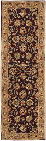 Cherryfield Burgundy 1024 Wool Area Rug