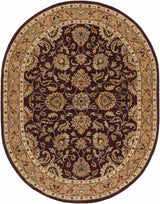 Cherryfield Burgundy 1024 Wool Area Rug