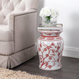 Cherry-ceramic-garden-stool-Outdoor-Tables