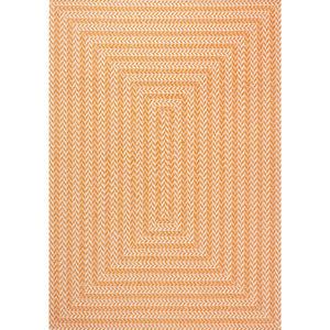 Chevron Modern Concentric Squares Indoor/Outdoor Square Area Rug - Tuesday Morning - Area Rugs