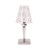 Crystal Table Lamp Luxury Bedside Nightstand Glam Lighting Decor