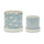 Chicken-Pattern-Planter-with-Plate-(Set-of-2)-Pots-&-Planters
