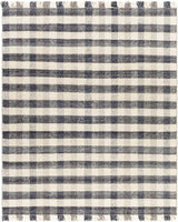Chilliwack Gray Plaid Wool Rug