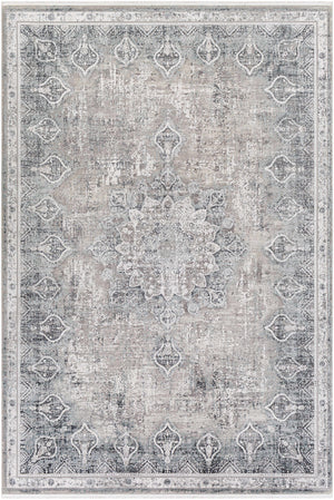 Chorlton Luxury Fringed Faux Silk Rug - Clearance