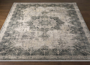 Chorlton Luxury Fringed Faux Silk Rug - Clearance