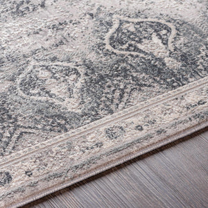 Chorlton Luxury Fringed Faux Silk Rug - Clearance