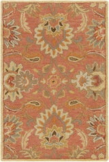 Chesterton Hand Tufted Orange 1112 Area Rug