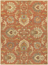 Chesterton Hand Tufted Orange 1112 Area Rug