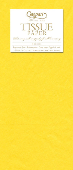 Tissue Paper, Yellow, 8-Sheets