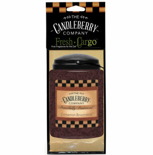 Cinnamon Broomstick™- "Fresh Cargo"®, Scent for the Car (2-PACK) (Collective)