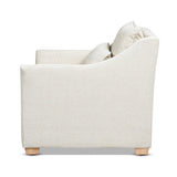 Citadell 38" Upholstered Accent Chair with Lumbar Pillow and Flared Arms - Accent Chairs