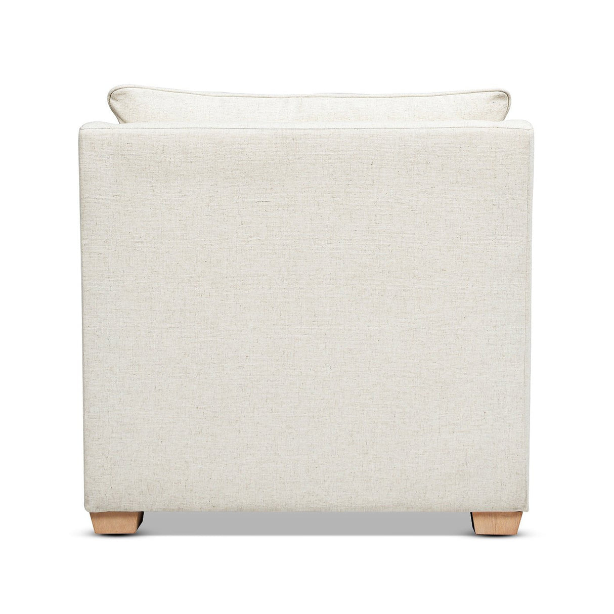 Citadell 38" Upholstered Accent Chair with Lumbar Pillow and Flared Arms - Accent Chairs