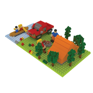 Mini Building Blocks - Camping