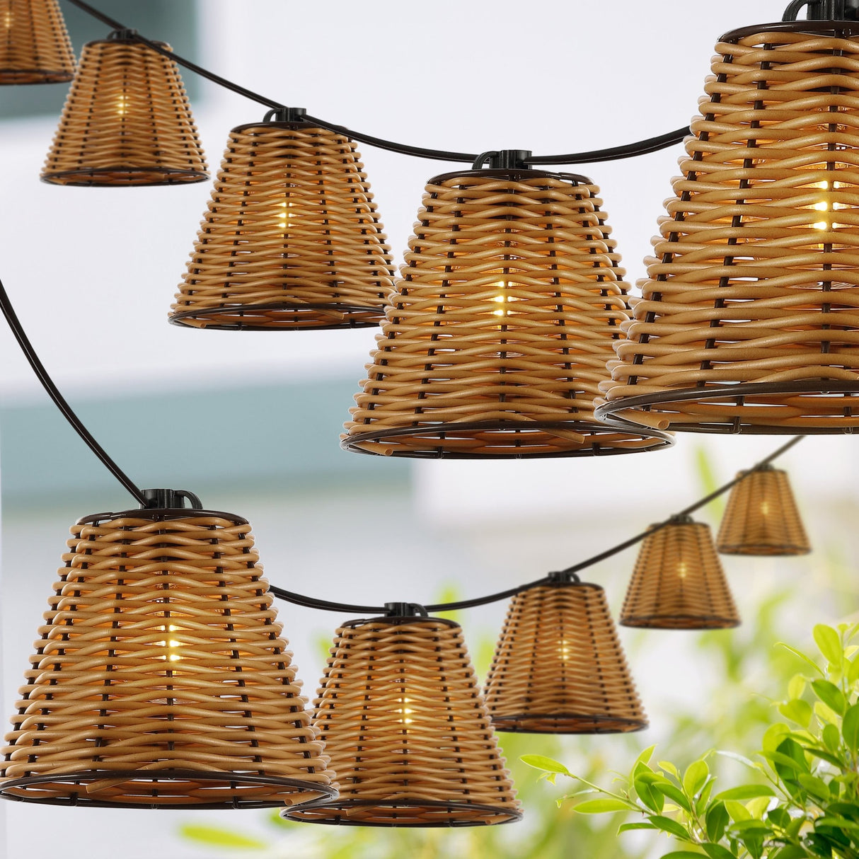 Classic-Rattan-Shade-Outdoor-String-Lights-–-10-Foot-Strand-Outdoor-Lighting