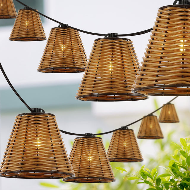 Classic-Rattan-Shade-Outdoor-String-Lights-–-10-Foot-Strand-Outdoor-Lighting