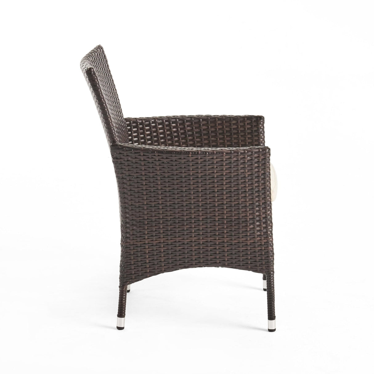 Clementine Outdoor Multibrown PE Wicker Dining Chairs (Set of 2) - Tuesday Morning - Kitchen & Dining Furniture Sets