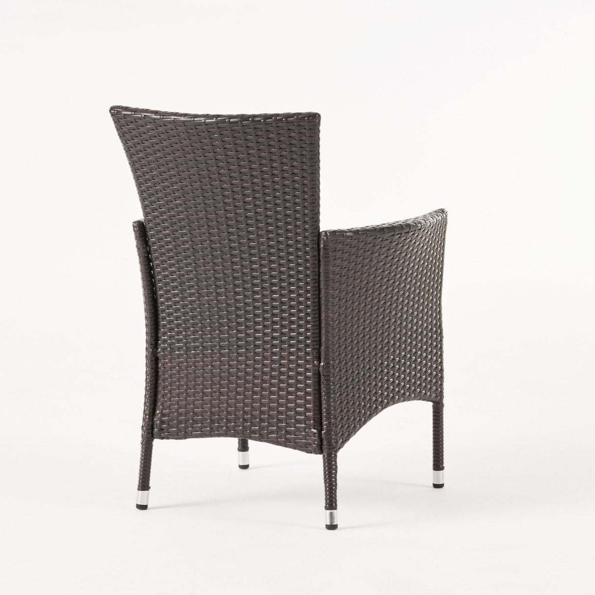 Clementine Outdoor Multibrown PE Wicker Dining Chairs (Set of 2) - Tuesday Morning - Kitchen & Dining Furniture Sets