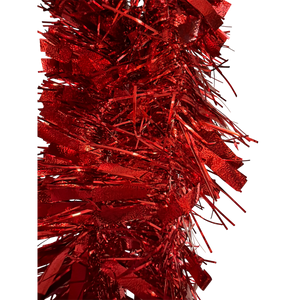 9 Foot Luxury Garland - Red