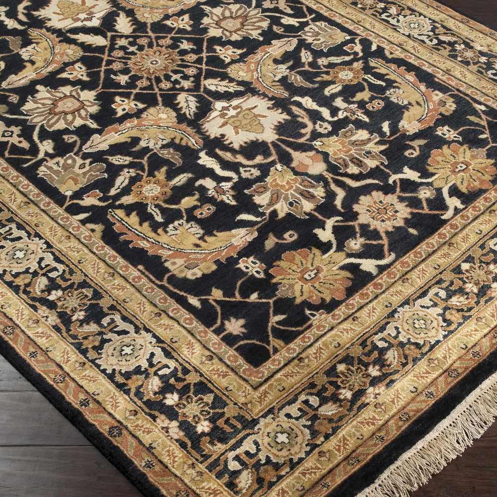 Black&Gold Premium Wool Rug - Clearance