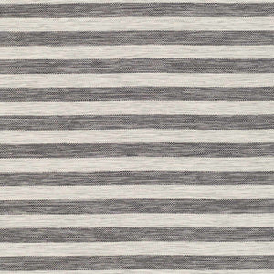 Bongaree Black&Gray Striped Flatweave Carpet - Clearance