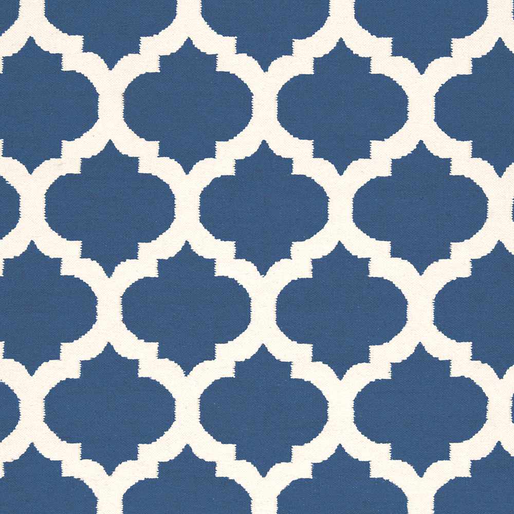 Centenary Navy Wool Area Rug - Clearance