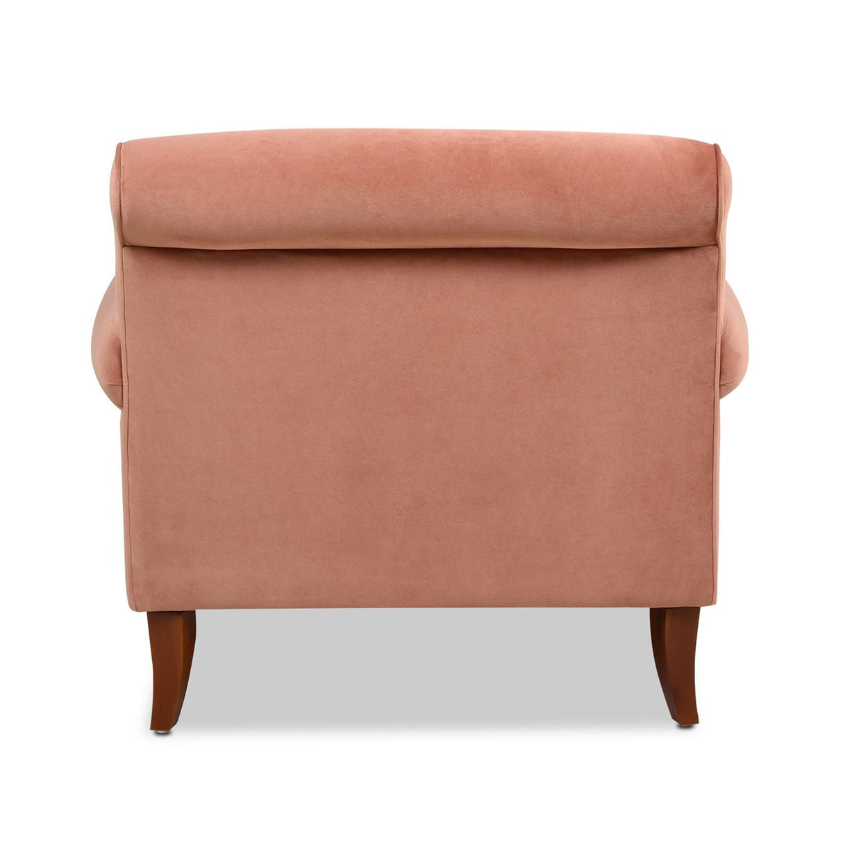 Cobaltex Upholstered Arm Chair with Metal Casters and Rolled Arms - Accent Chairs