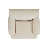 Cobaltex Upholstered Arm Chair with Metal Casters and Rolled Arms - Accent Chairs