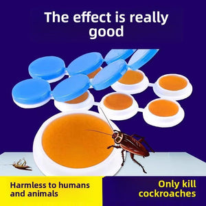 Cockroach Bait Sticker Stick Bait Station 8pcs per Box – 1 Year Roach-Free Protection | Kitchen, Bedroom, Hotel