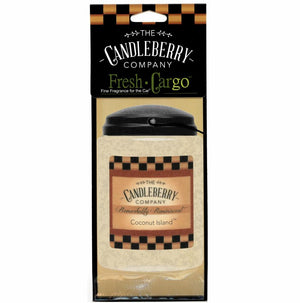 Coconut Island™- "Fresh Cargo"®, Scent for the Car (2-PACK) (Collective)