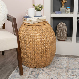 Colt-coastal-bohemian-handwoven-hyacinth-storage-stool-with-lid-Cabinets-&-Storage