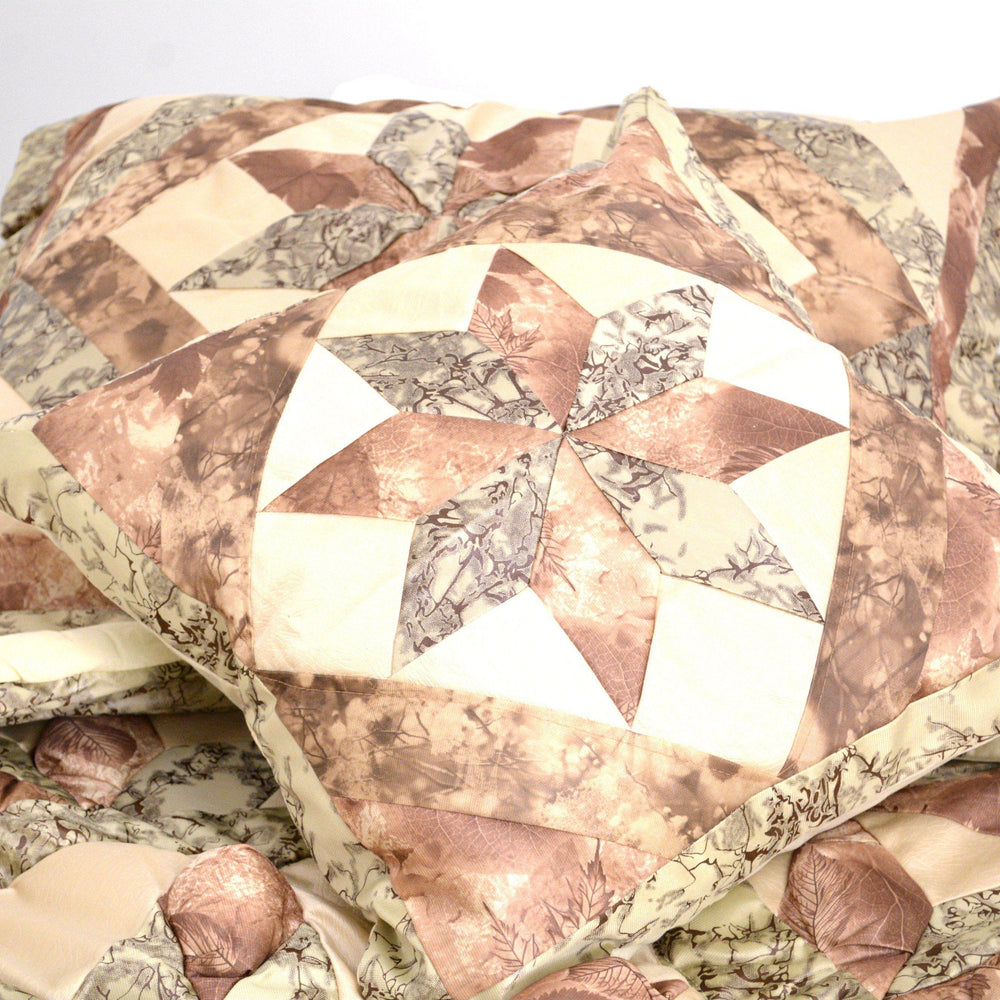 DaDa Bedding Country Rustic Camo Earthy Floral Sandy Beige Green Comforter Set (BM6118L-1)