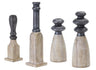 Contemporary-Assorted-Candle-Holder-Sticks-(Set-of-4)-Candle-Holders